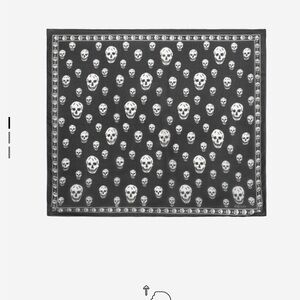 Alexander McQueen skull scarf